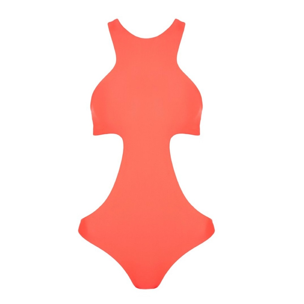 Mikoh Osaka One-piece In Coral, BNWT